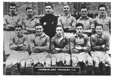 Ranger's Team of 1935-36 season - Photocard No.124 from Ardath Tobacco Co. Ltd Series